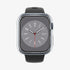 ACS05458 - Apple Watch Ultra (Apple Watch (49mm)) Case Thin Fit in black showing the front